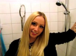 Teenager German girlfriend with a